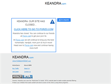 Tablet Screenshot of keandra.com